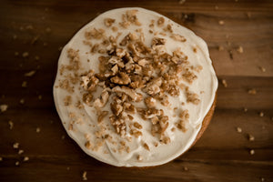 OMG Carrot Cake with Cream Cheese Frosting - Alihammond.com